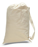 wholesale Heavy Duty Natural Canvas Laundry Bags in bulk