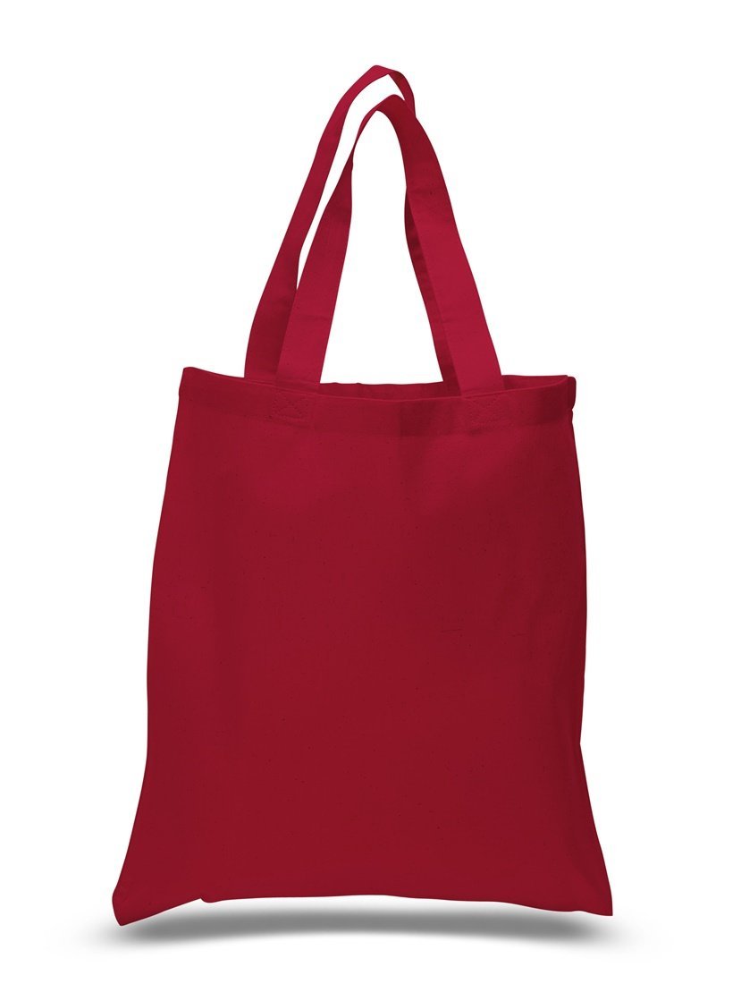 Costco Wholesale Reusable Tote Bag - Red/Blue w/ Red Handles,  ~16"x16"x8", New