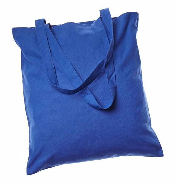 Everyday Basic Cheap Totes, Royal Blue Color Bags in bulk