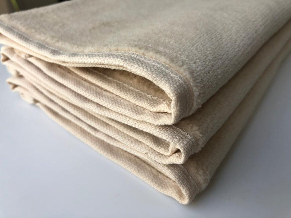 Deluxe Premium Quality Cotton Fingertip Towels, Cream Color
