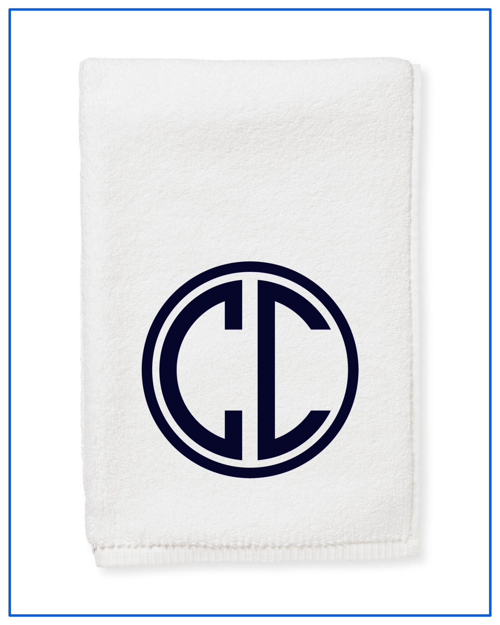 Personalized Fingertip Guest Towels with Monogrammed