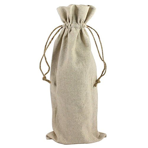 wholesale Linen Wine Bags in bulk