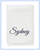 Personalized Fingertip Guest Towels with Name, Text, Logo