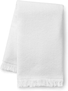 Cheap Fingertip Towels With Fringe, White Color Finger Towel Wholesale –  Pergee