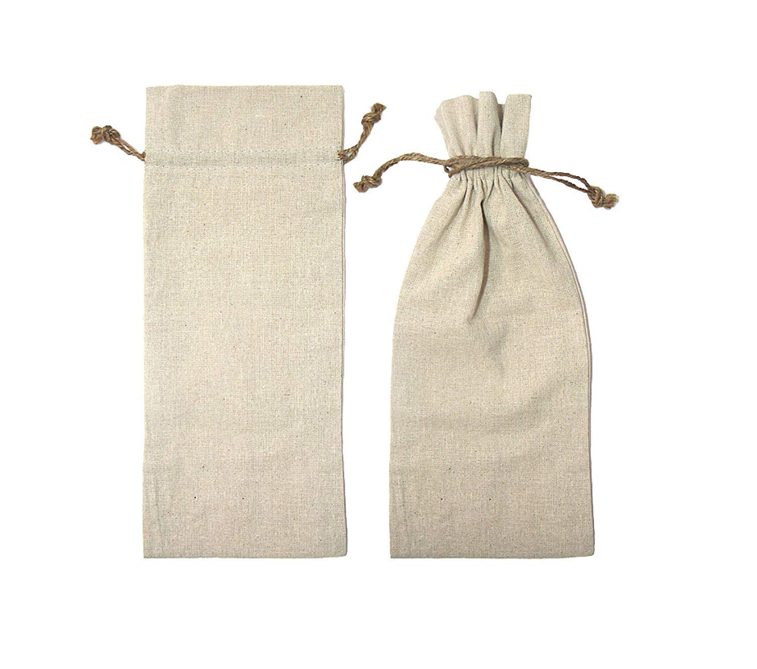 wholesale Linen Wine Bags in bulk