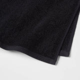 Black Color, Turkish Cotton Fingertip Guest Towels at Wholesale Bulk Prices. 