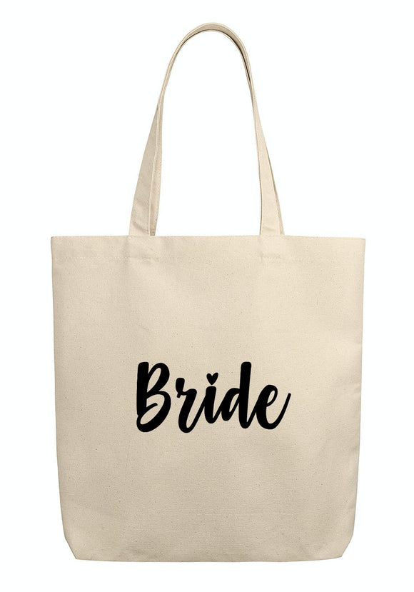 Bride Printed Tote Bags