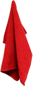 Red Color, Turkish Cotton Fingertip Guest Towels at Wholesale Bulk Prices. Our Solid Color Towel is Great for Embroidery, Custom Monogrammed, Screen Printing