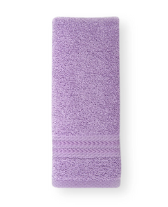 Cotton Fingertip Kitchen Towels Set of 3, Size 11x18 inch, Purple