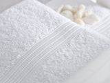 bulk White Color Terry Bath Towels 40" x 60"