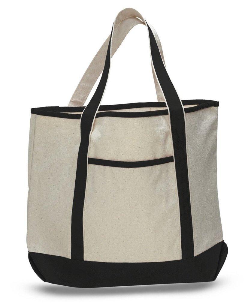 Medium Size Deluxe Canvas Tote Bags