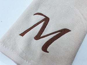 Pergee Monogrammed Decorative Fingertip Towels