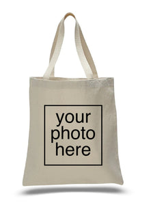 Digital Printed ( DTG ) Cotton Tote Bags. Personalized Your Custom Tote Bags with Business Logo, Design or Artworks.
