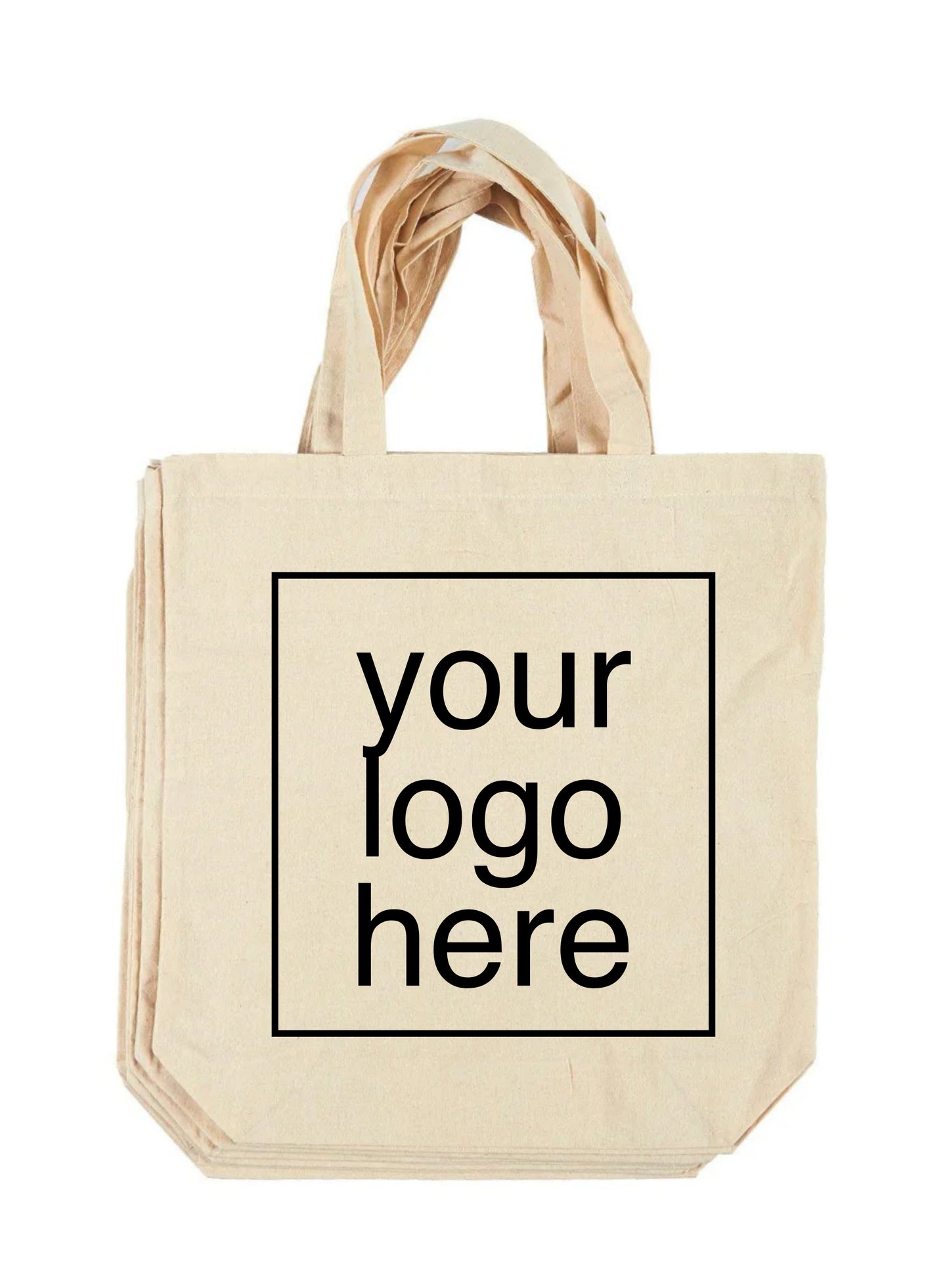 Screen Printed Cotton Tote Bags. Personalized Your Custom Tote Bags with Business Logo, Design or Artworks.