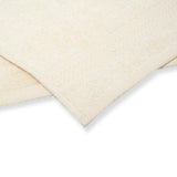 Cotton Fingertip Kitchen Towels Set of 3, Size 11x18 inch, Cream