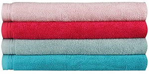 Wholesale Hotpink Terry Cotton Fingertip Guest Towels, Heavyweight