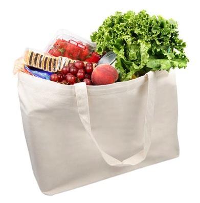 wholesale Large Size Canvas Shopper Tote Bags in bulk