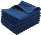 6 Pack Cotton Fingertip Towels, Assorted Mix Color Set