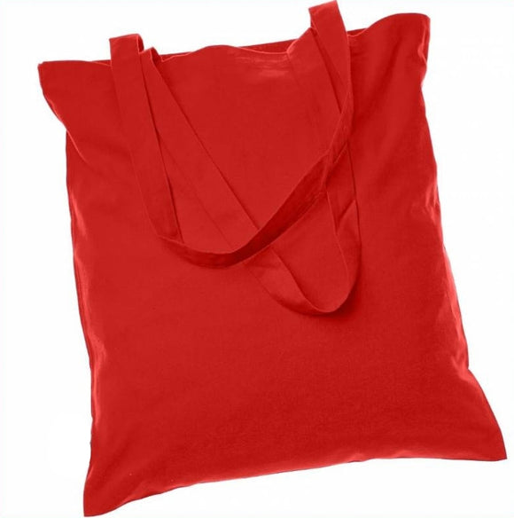wholesale Everyday Basic Cheap Totes, Red Color Bags