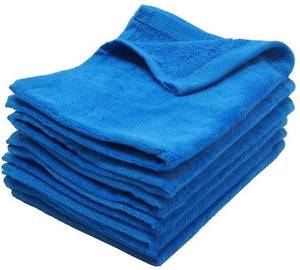 wholesale 240 Pack Royal Color Velour 11" x 18" Fingertip Towels (Hemmed Ends)