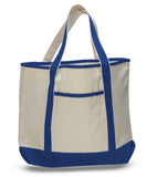 wholesale Large Size Deluxe Canvas Tote Bags in bulk